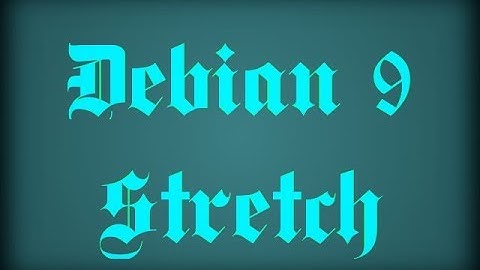 GNU/Linux. Debian Stretch настройка. Установка программ.