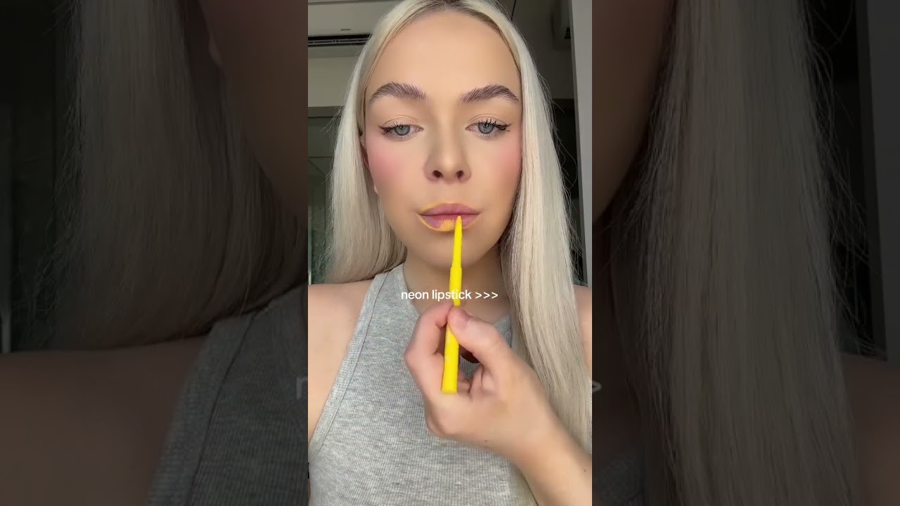 NEON LIPSTICK???