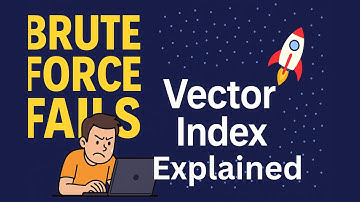 Vector Index in AI: From Brute Force to HNSW | Fast Search for Billions of Vectors