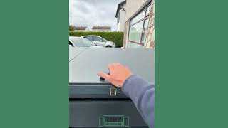 Triple Bin Storage Unit – Lockable Outdoor Wheelie Bin Cover | Premium Galvanised Steel