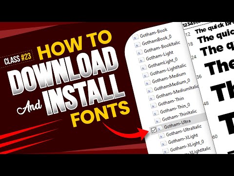 How to Download and Install Fonts for Windows and Mac