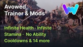 Avowed Trainer + 17 Mods (Infinite Health, Infinite Stamina, No Ability Cooldowns & 14 More)
