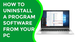 How to Uninstall a software application from your computer| How to Remove programs from your Pc#2025