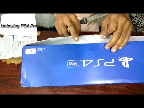 Sony Ps4 pro unboxing india.