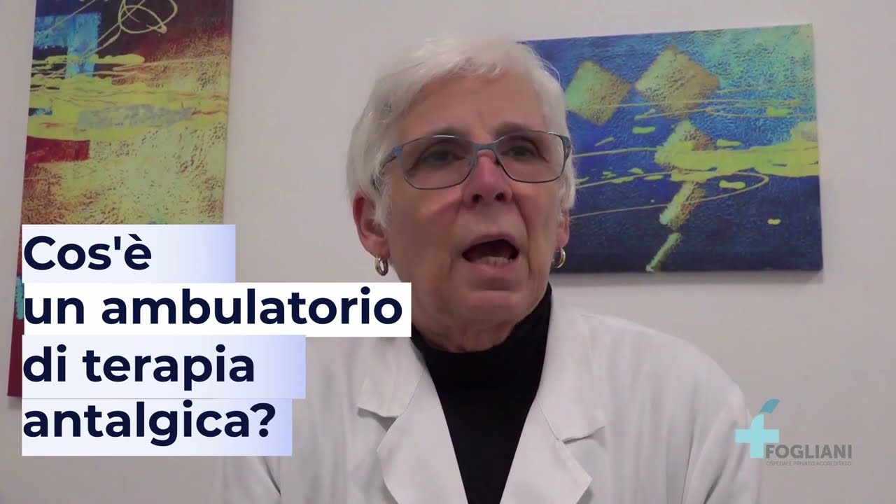 L'ambulatorio di terapia antalgica di Casa di Cura Fogliani