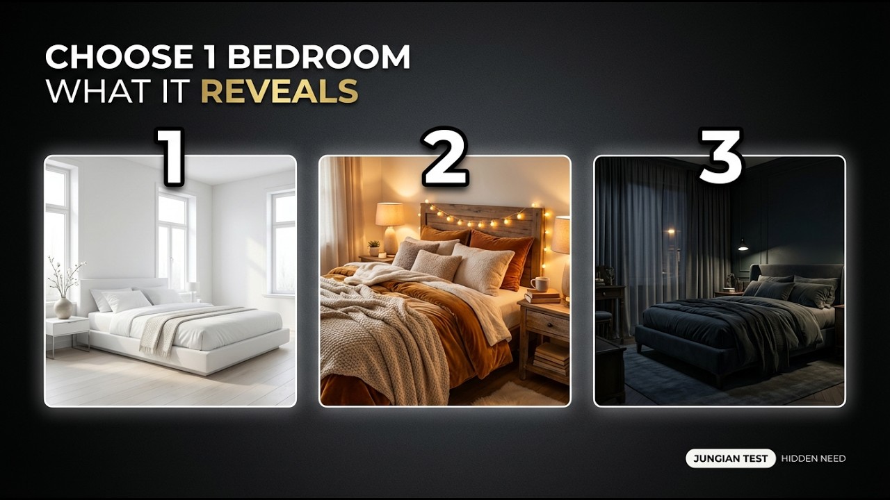 Choose a Bedroom — What It Reveals About You | Jungian Symbolism Test