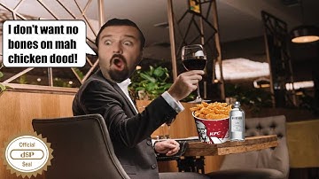 DSP tries it: Devouring chicken is too much work, running back to Playstation SF collection!