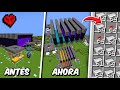 CONSTRUÍ una GRANJA DE HIERRO MEJORADA en Minecraft Hardcore
