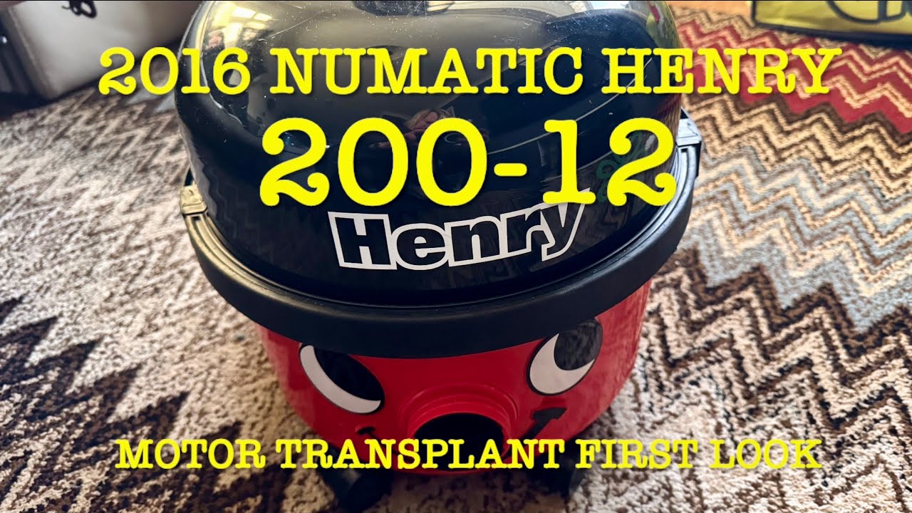 Numatic Henry 200-12 Motor needing a Transplant First Look