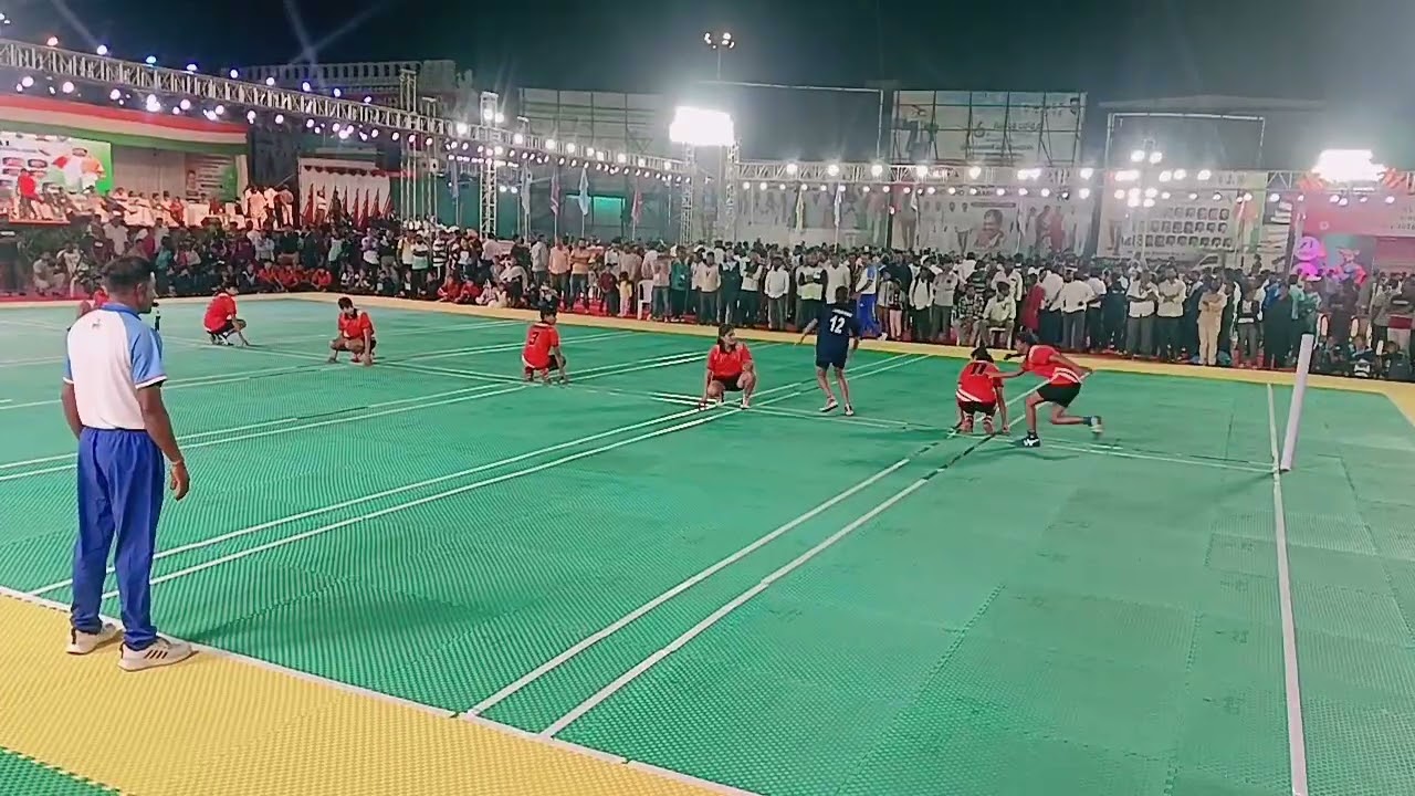Rajasthan Vs AAI Kho Kho Match || 58th Senior National Kho Kho Championship       