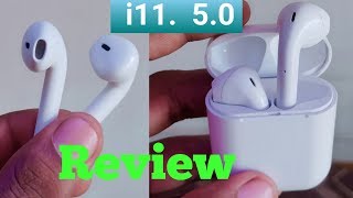 i11 AirPods Review & my my use experience || best battery backup