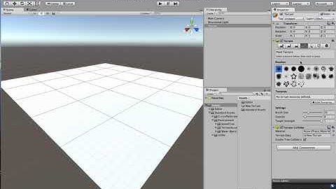 Unity Terrain etc. 2 - Painting Ground Texture