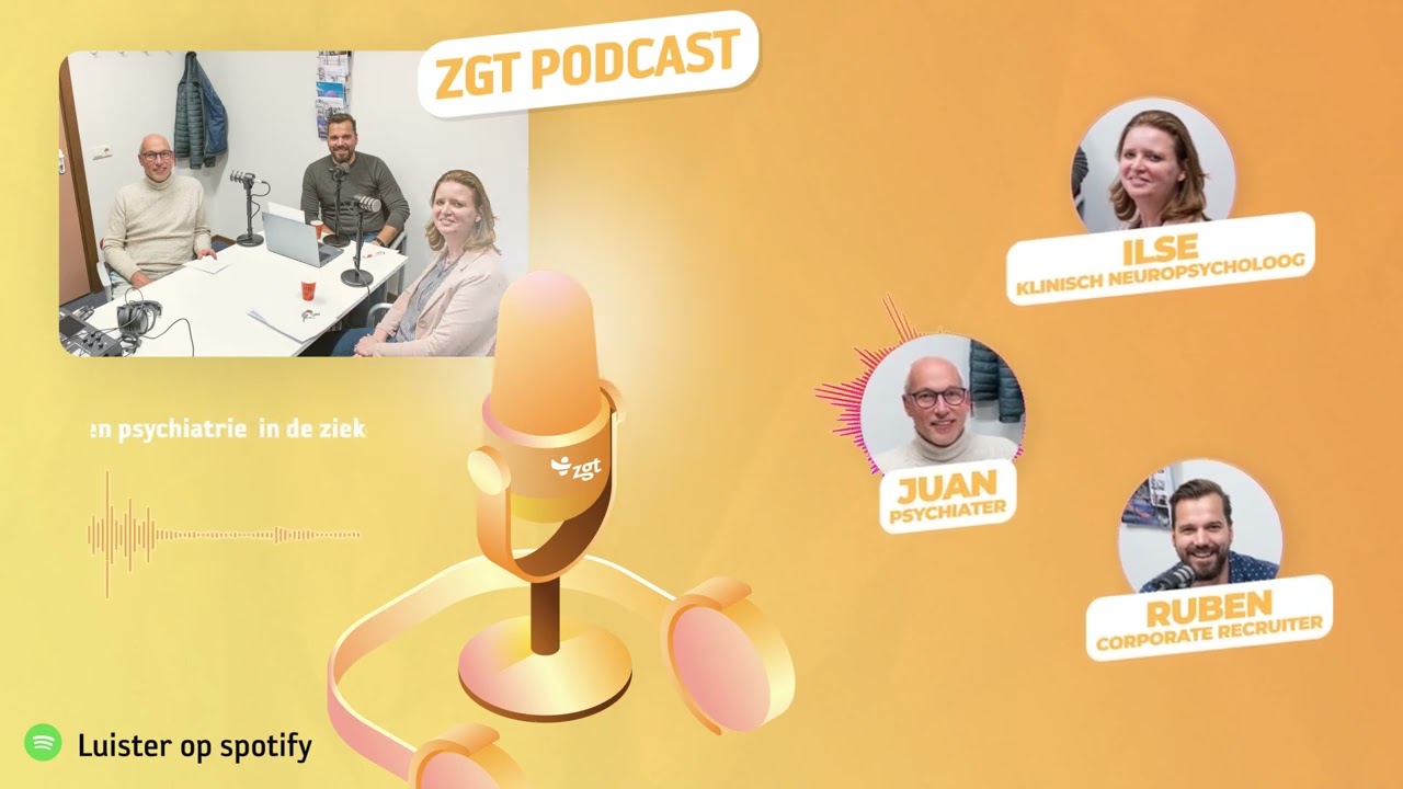 OntdekZGT Podcast - Psychologie en psychiatrie binnen de ziekenhuiszorg