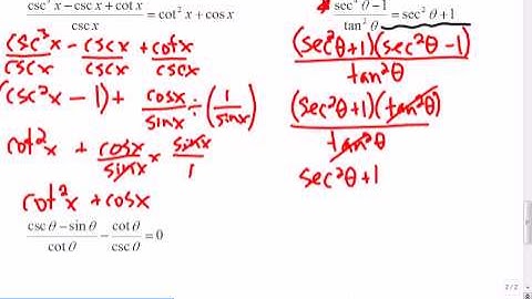Mr Joyce - Math 12 Trig Identities part 2 (iii)