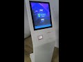 Touch Screen Wireless Queue Management System calling queue ticket machine for Bank Service