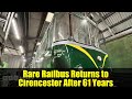 Rare Railbus Returns to Cirencester After 61 Years | Historic Railway Revival