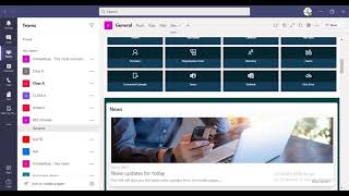 Teams Intranet Home Page