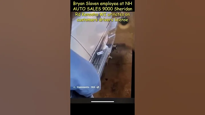 NH AUTO SALES Car Salesman BRYAN SLAVEN Urinates O...