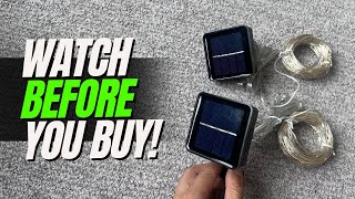 Watch BEFORE You Buy! Solar String lights - JMEXSUSS