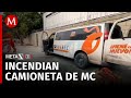 Incendian camioneta de candidato de Movimiento Ciudadano en Campeche