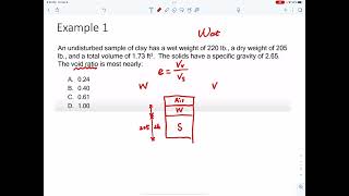 FE Exam Geotech Practice 1