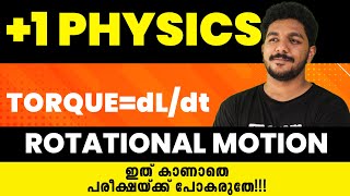Plus One Exam | Physics | Torque Derivation  | Exam Winner