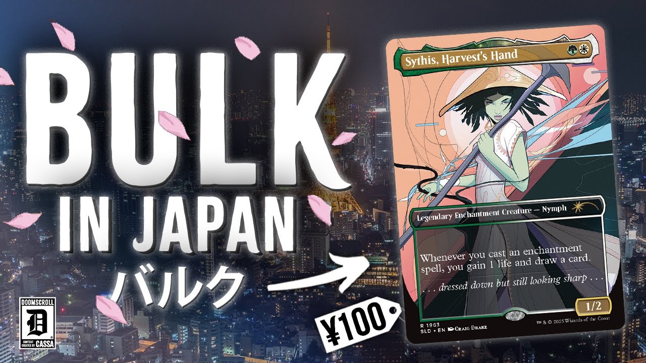 I Flew to JAPAN to Build a Commander Deck From Bulk - YouTube