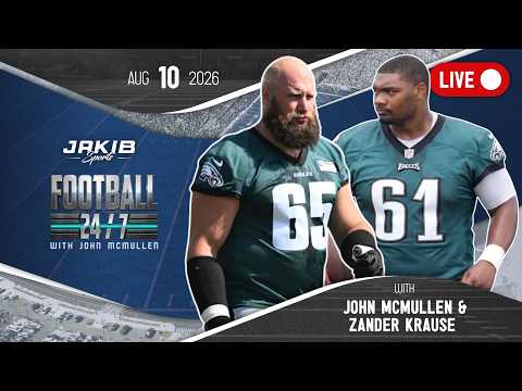 Football 24/7: Eagles Camp Day 9! Willie Lampkin Makes His CASE & Roster Battles Heat Up