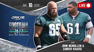 Football 24/7: Eagles Camp Day 9! Willie Lampkin Makes His CASE & Roster Battles Heat Up