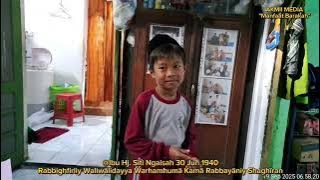 @Ibu Hj.Siti Ngaisah 30 Jun 1940 Rabbighfirliy Waliwālidayya Warhamhamhumā Kamā Rabbayāniy Shsghiran