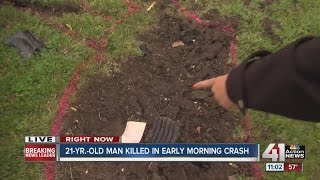 21-year-old man ejected from car, killed in accident on 46th and Pittman Road
