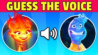 Guess the ELEMENTAL (2023) Characters by Their VOICE 🔊