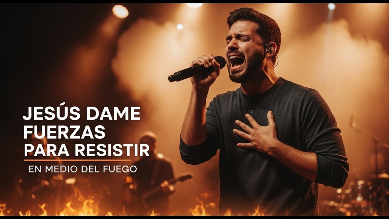 JESÚS, DAME FUERZAS PARA RESISTIR — Música Cristiana de fe | en medio del fuego sigo