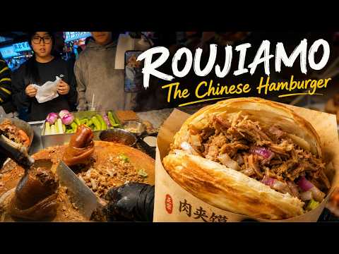 LIVE Famous Chinese Hamburger Street Food SizzlekTV