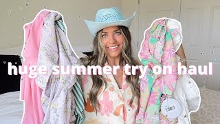 HUGE summer try on haul ft princess polly!! (with discount code)