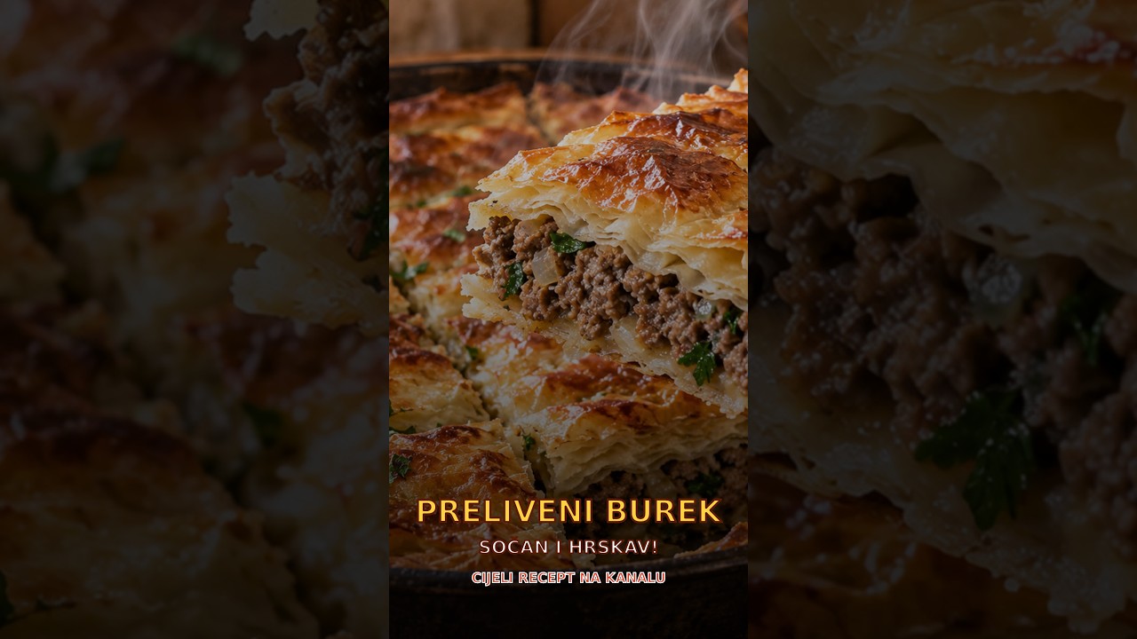 Preliveni burek sa mesom — Shorts