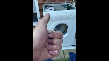 Hotpoint Aquarius Extra WMA37 Washing Machine New Bearings Test Spin 