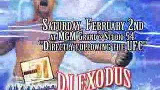 Chuck Liddell After Fight Party in Vegas Super Bowl Weekend