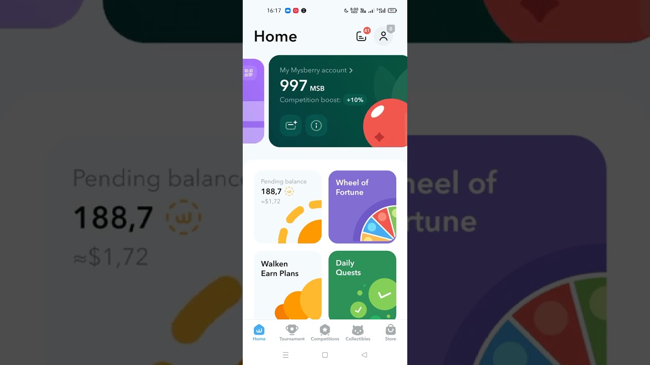 Walken - Move to Earn Level Up 5 to 6 New Update. Level update. 