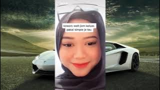 TikTok awek comel gila gadis