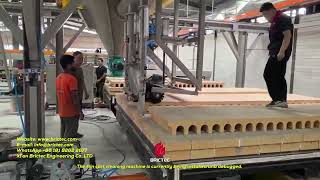 Brictec Update Kiln Cart Cleaning Machine Provided By Brictec For Malaysia Brick Project