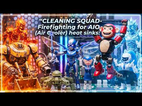 PC Liquid Leak : Genius Robot Cleaning Squads High-Tech Rescue & Sparkling Transformation