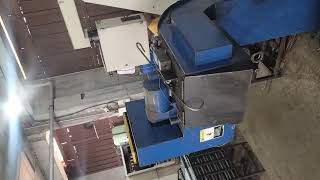  Description:  Watch the gear hobbing machine in action as it cuts precise gear teeth using a rotati