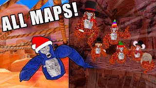 I Played SHARKS AND MINNOWS in EVERY MAP | (Gorilla Tag Minigames) Part 1