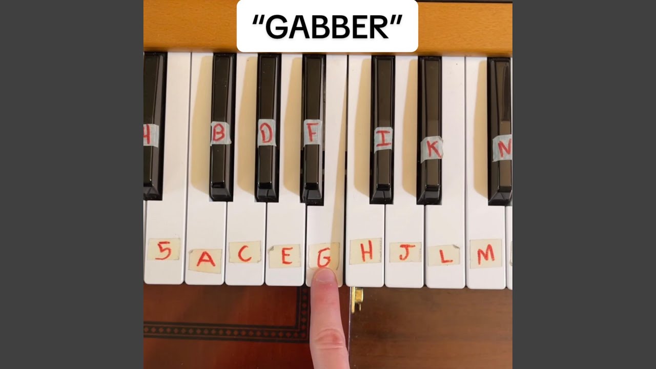 Guarda GABBER su YouTube Guarda GABBER su YouTube