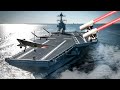 US New LASER Aircraft Carrier USES Combat Drones!