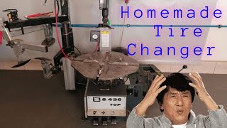 How To Make Your Own Wheel / Tyre Changer At Home!