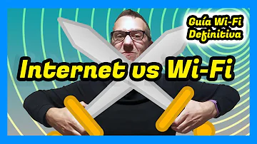 ¿Qué diferencia hay entre WiFi e Internet?