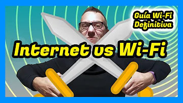 ¿Qué diferencia hay entre Internet y WiFi?