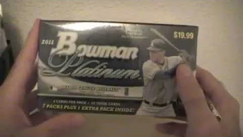 2011 Bowman Platinum Blaster Box (Shotouts)